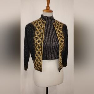 TRUE VINTAGE BEADED CARDIGAN